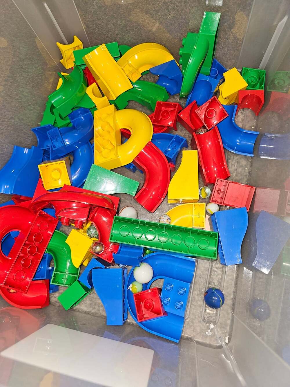 Hubelino Marble Run 80 pieces with marbles